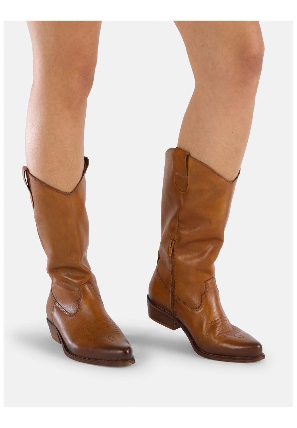 Felmini Leder Stiefel Neueste Stile