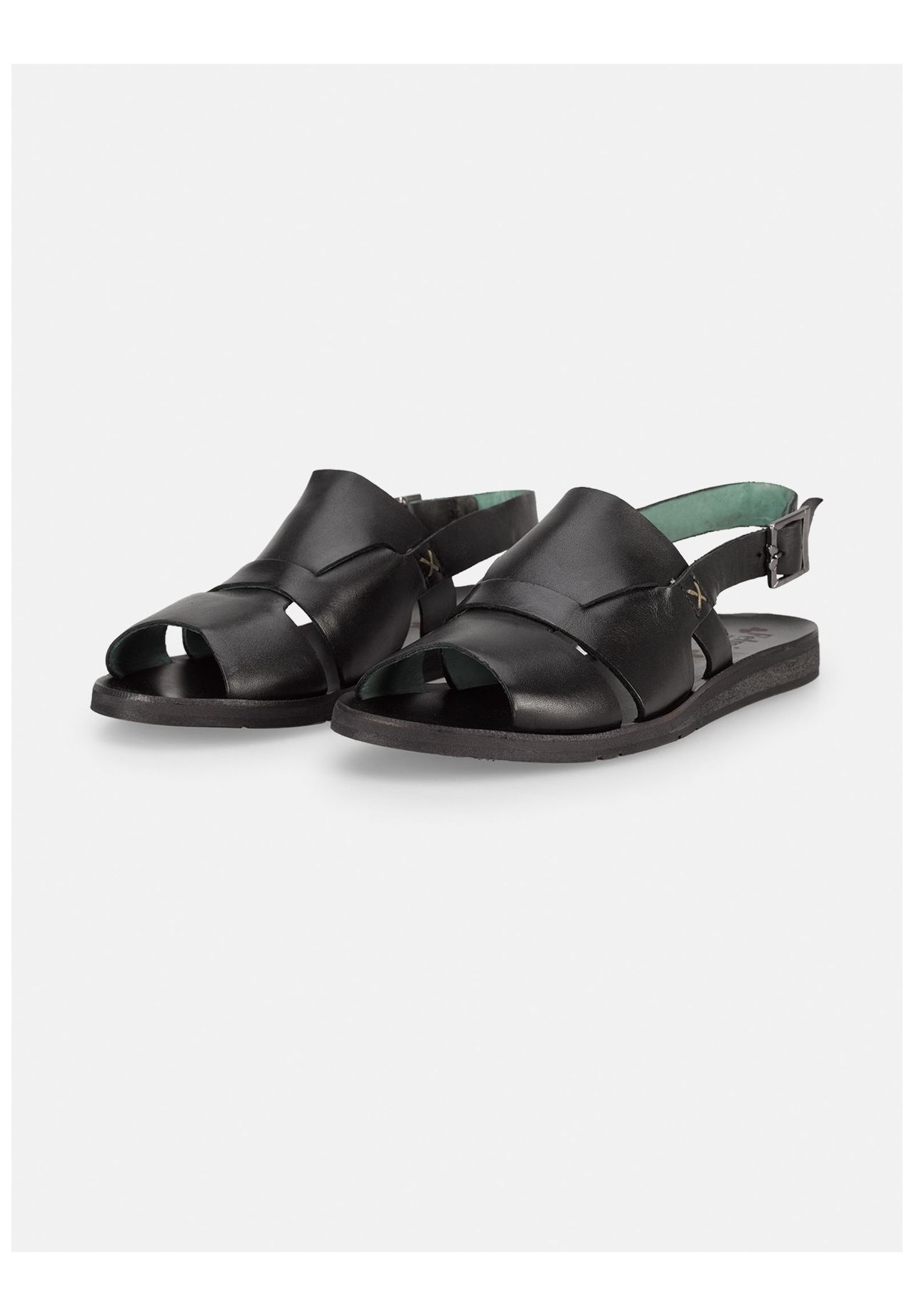 Felmini Leder Sandalen Bis zu 55% Rabatt
