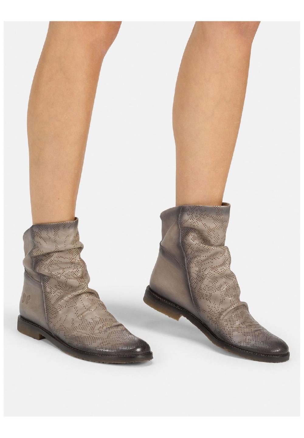 Felmini Leder Stiefelette Super Rabatt
