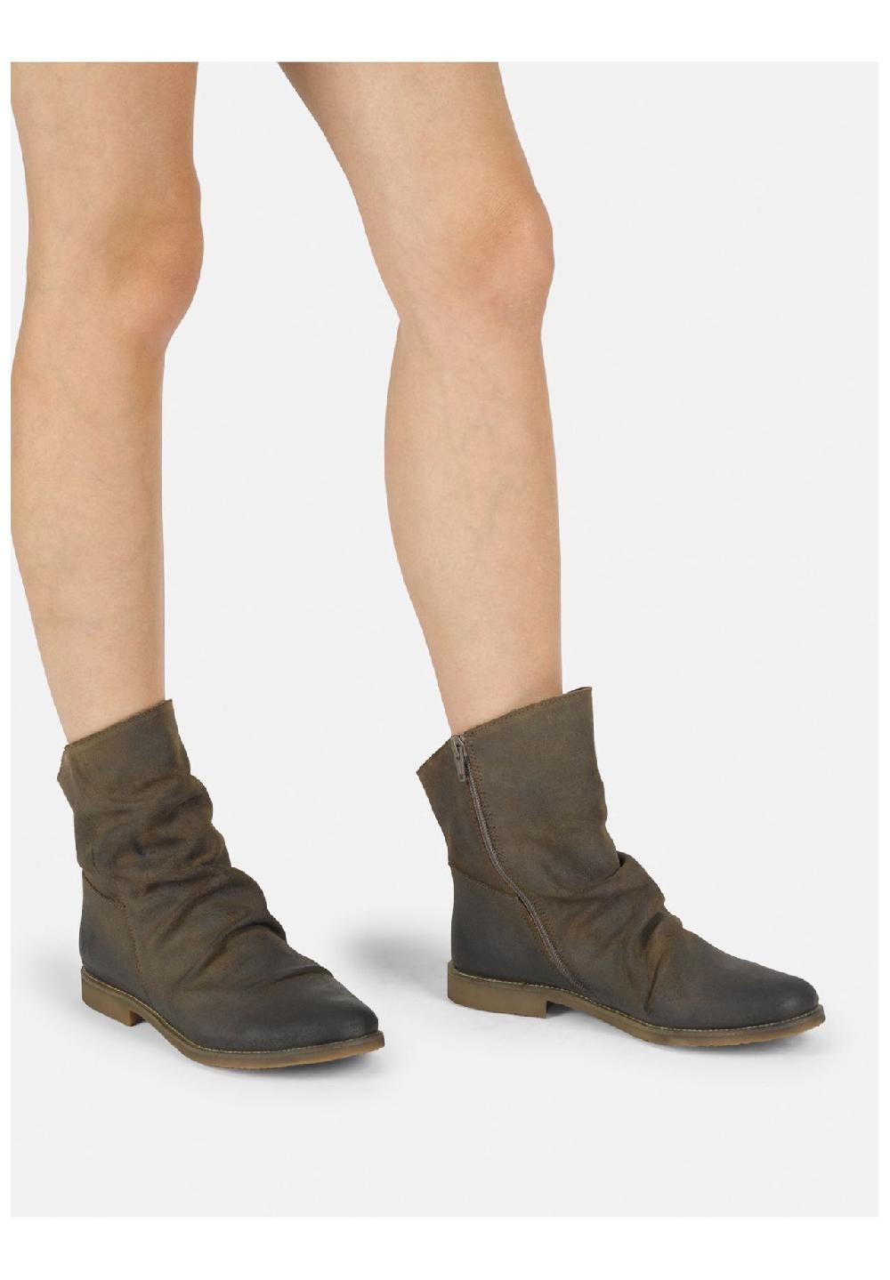 Felmini Veloursleder Stiefelette Black Friday Preise