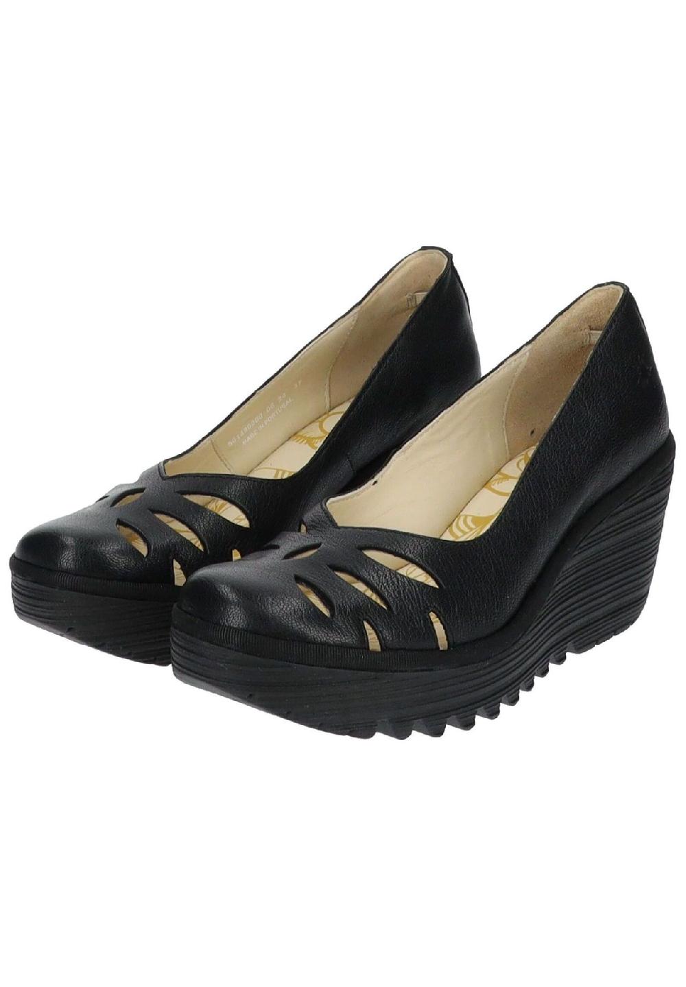 Fly London Leder Pumps Kostenlose Rückgabe