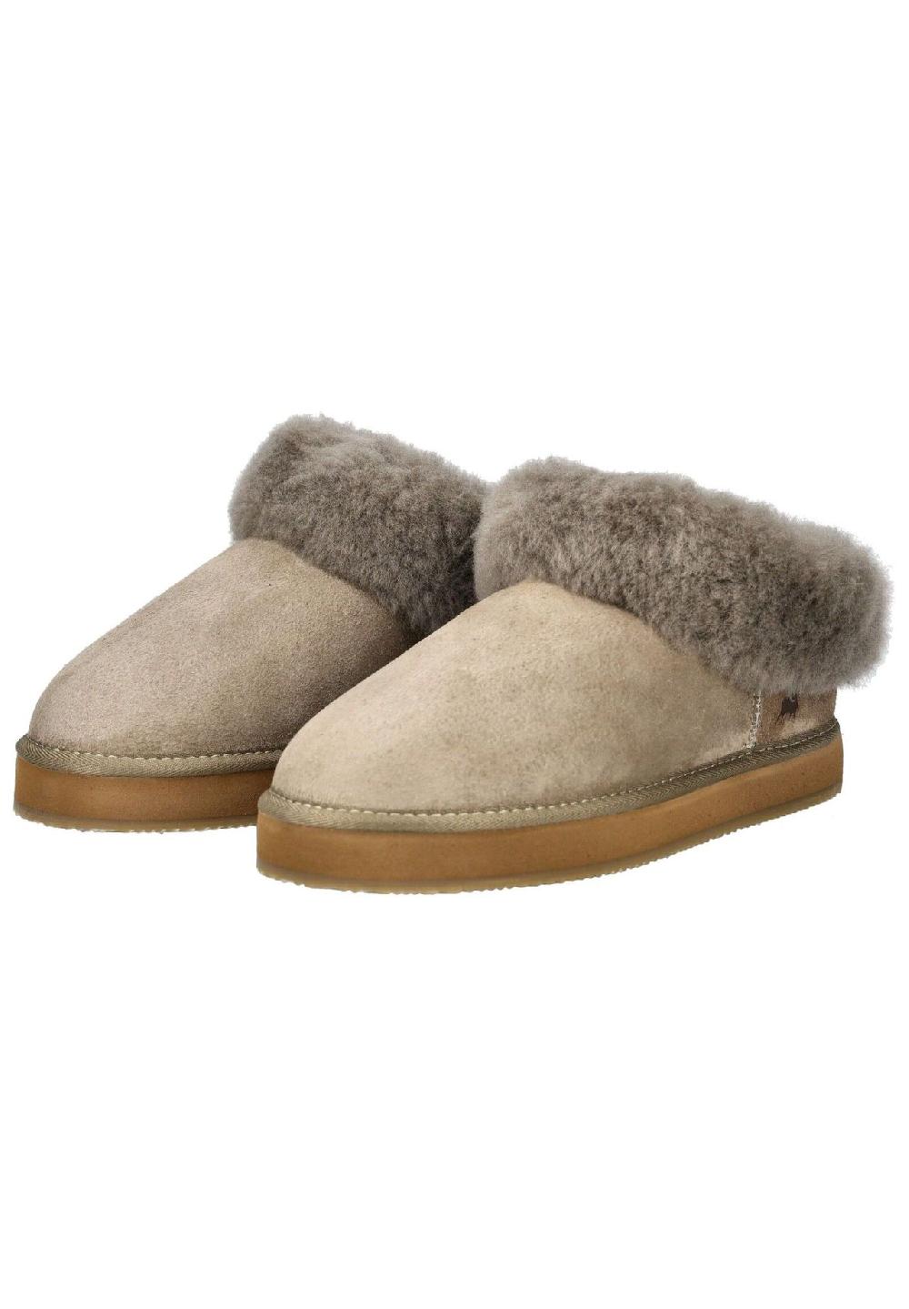 Shepherd's Veloursleder Hausschuhe im Angebot
