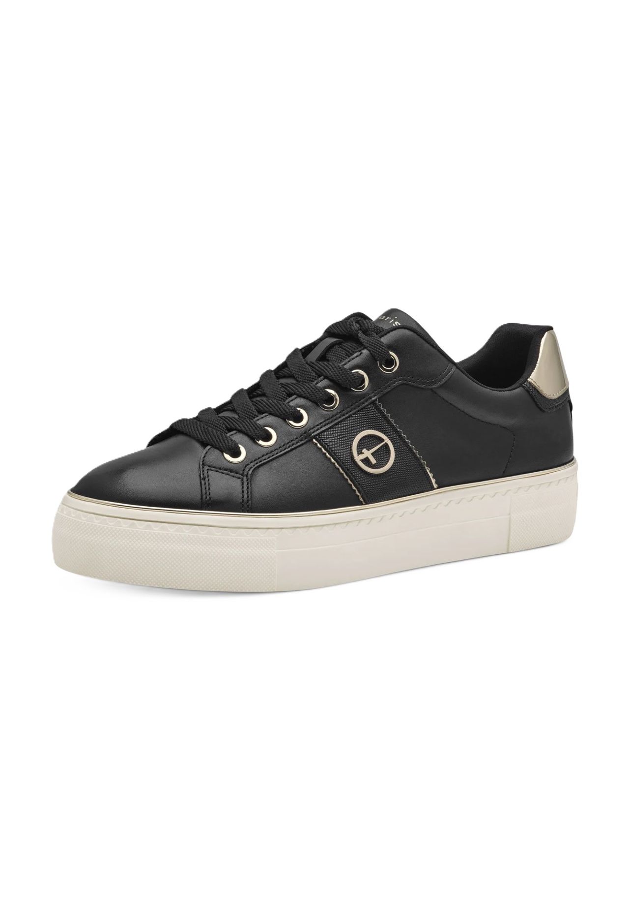 Tamaris Sneaker Emblem Leder für Damen