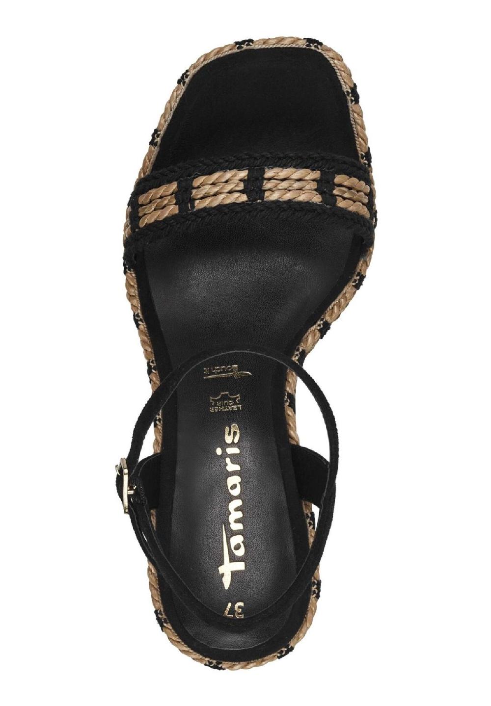 Tamaris Leder Sandalen Sonderangebot
