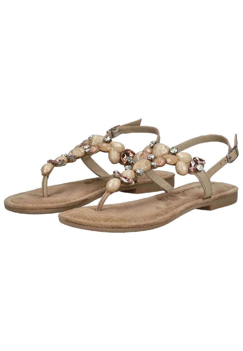 Tamaris Veloursleder/Textil Sandalen Black Friday