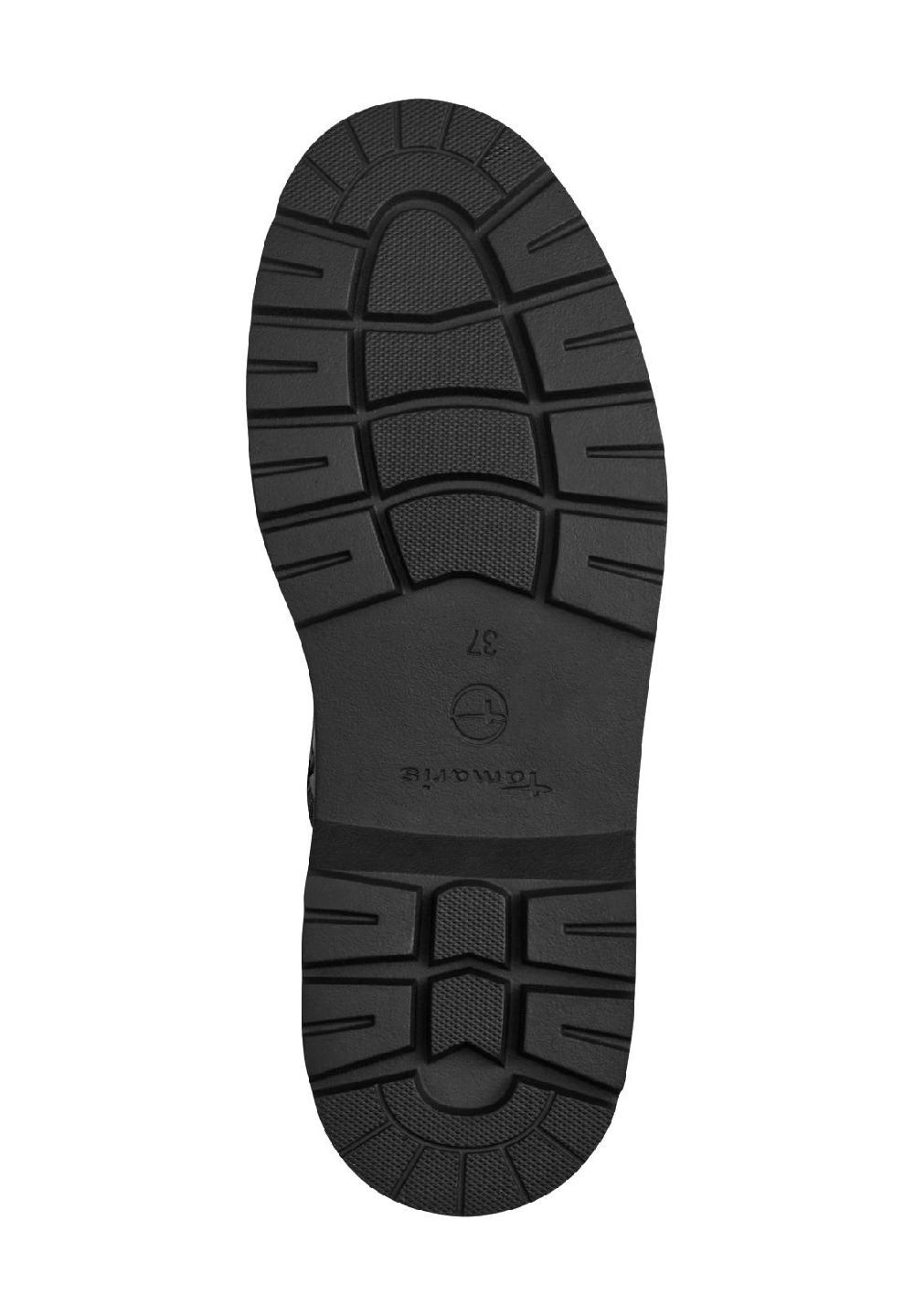 Tamaris Schnürstiefeletten Blockabsatz Zuglasache für Damen Blitzangebot