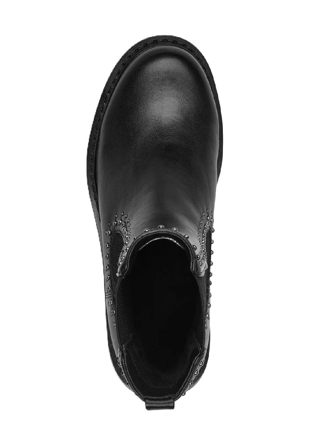 Tamaris Chelsea Boots Blockabsatz Zuglasche für Damen Nur für heute