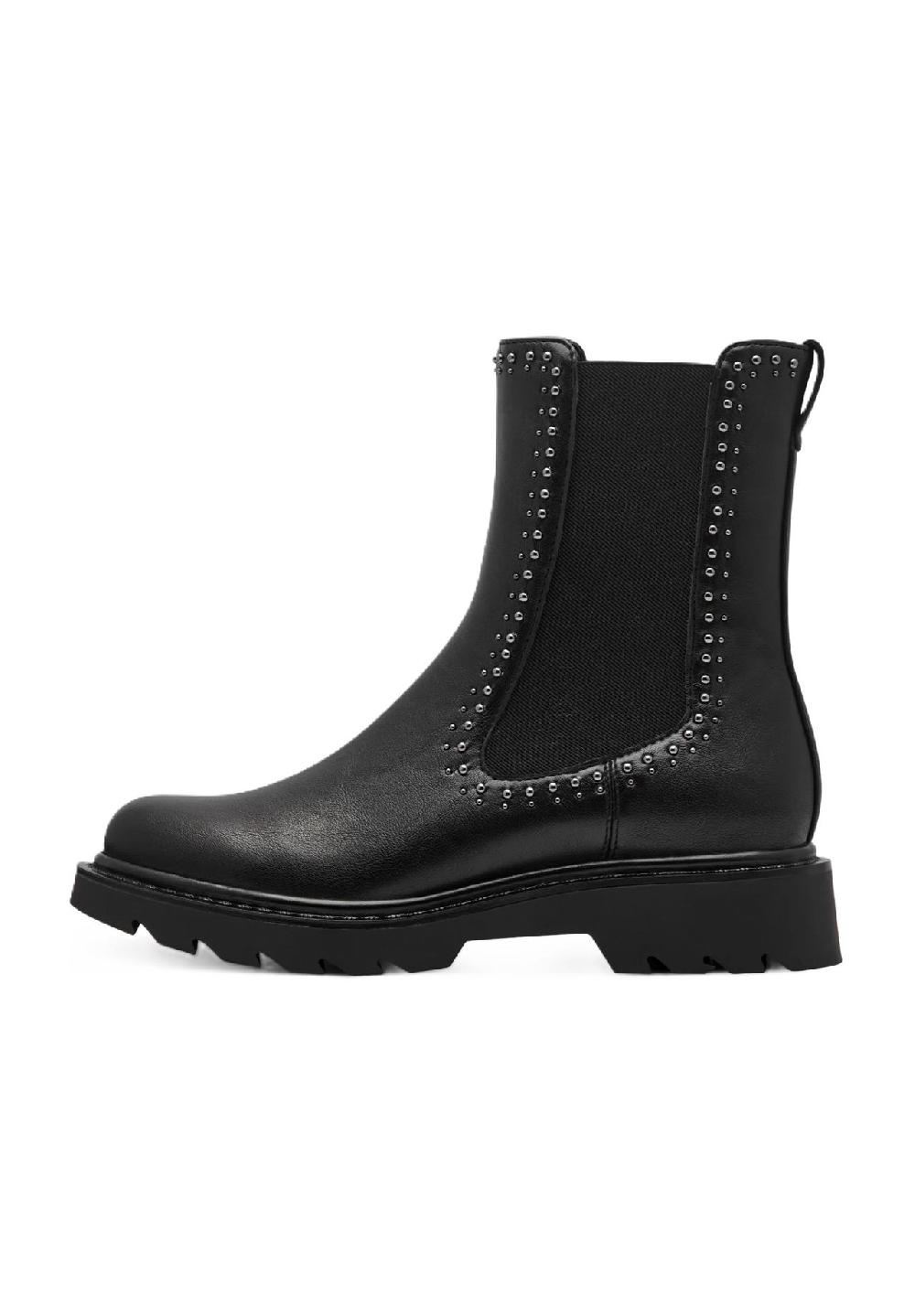 Tamaris Chelsea Boots Blockabsatz Zuglasche für Damen Nur für heute