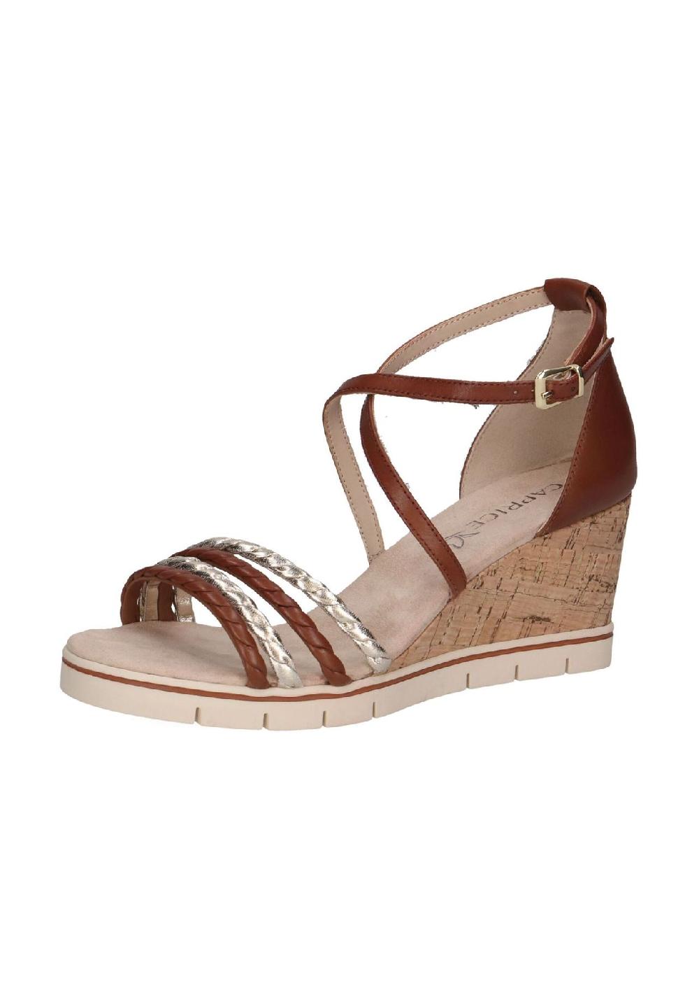 Caprice Leder/Synthetik Sandalen Top Angebot