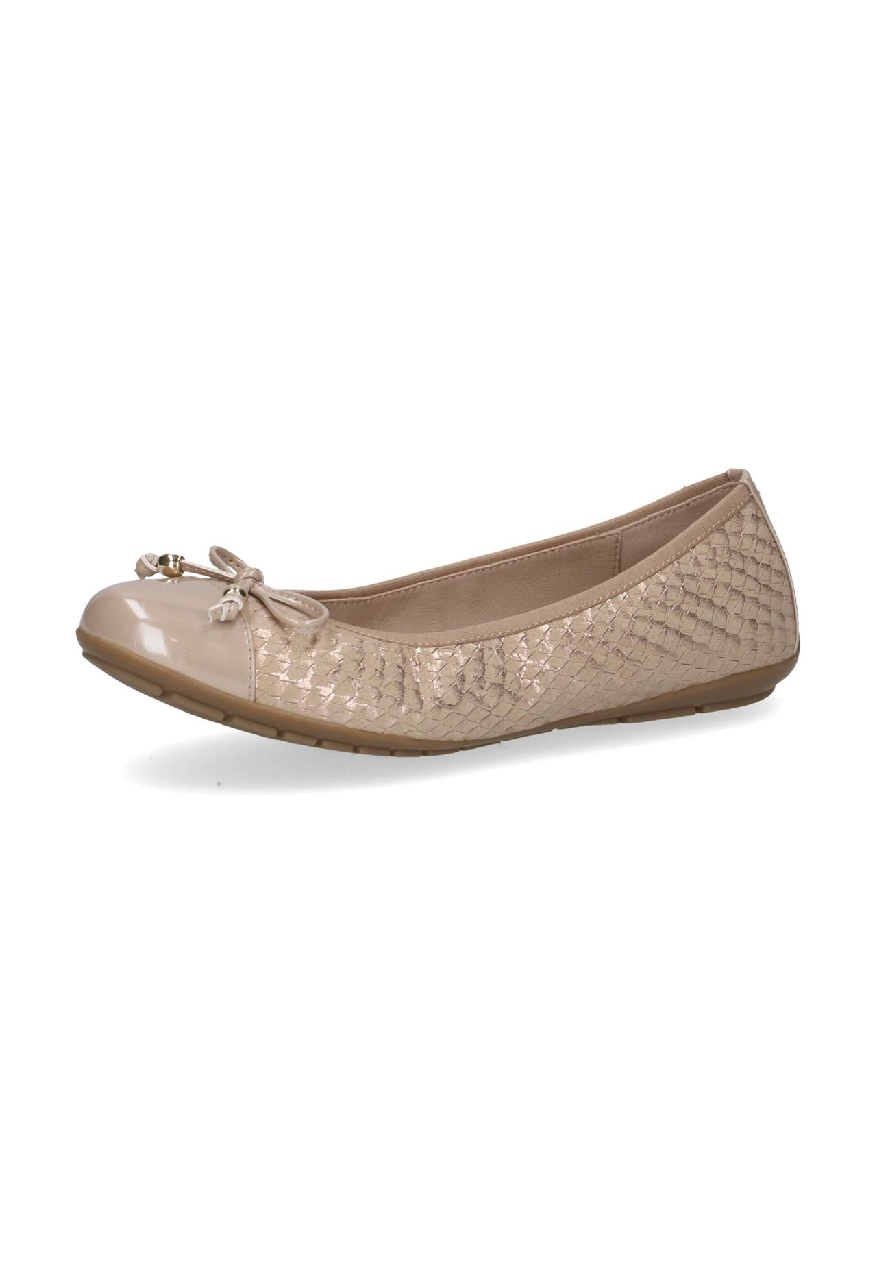Caprice Leder/Textil Ballerinas