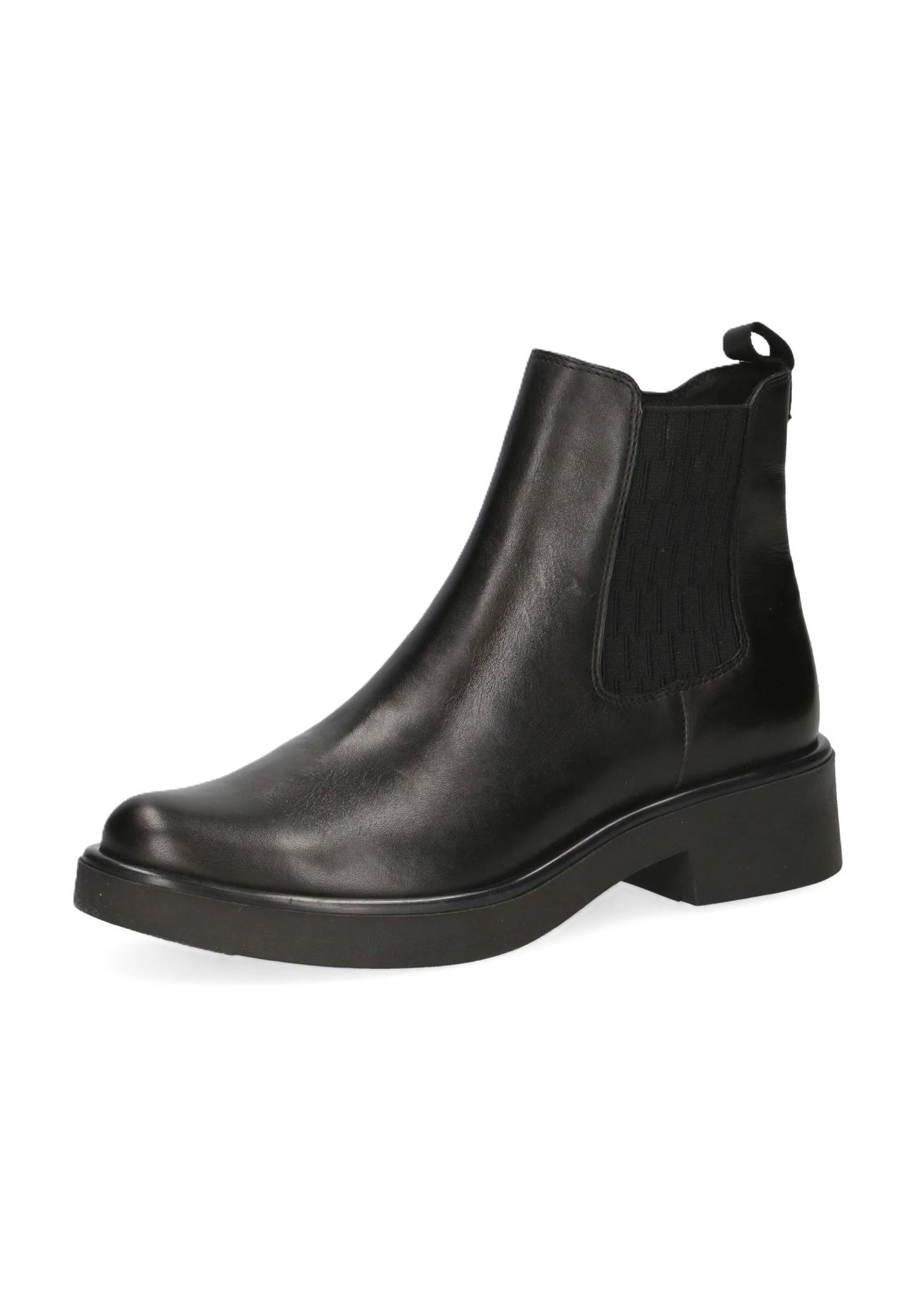 Caprice Chelsea Boots Leder Blockabsatz für Damen