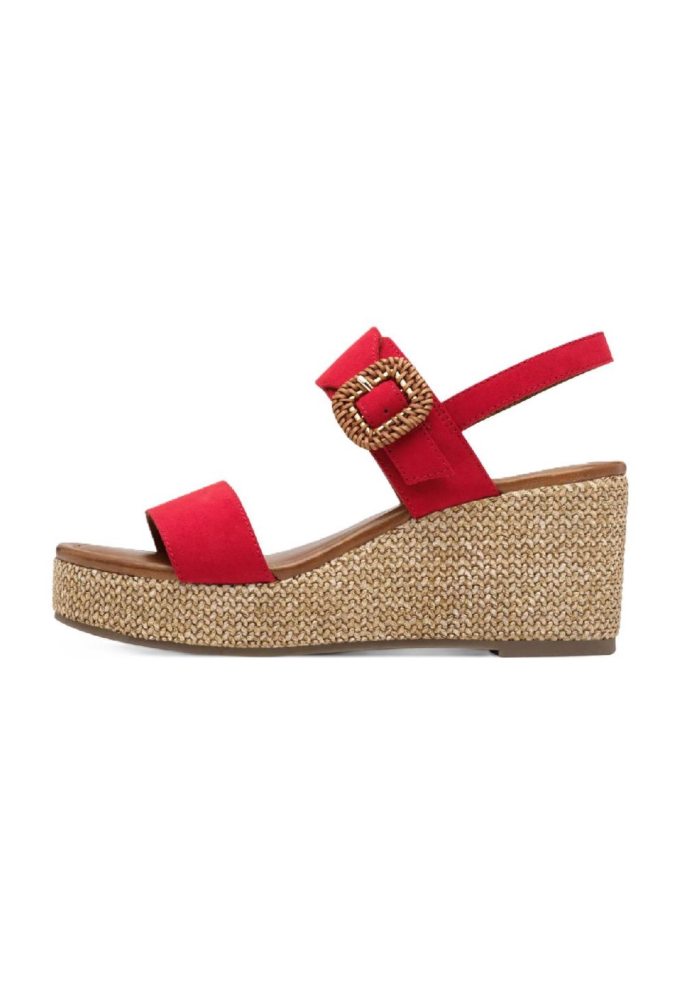 MARCO TOZZI® Sandalen Leder-Optik für Damen Weihnachtsangebot