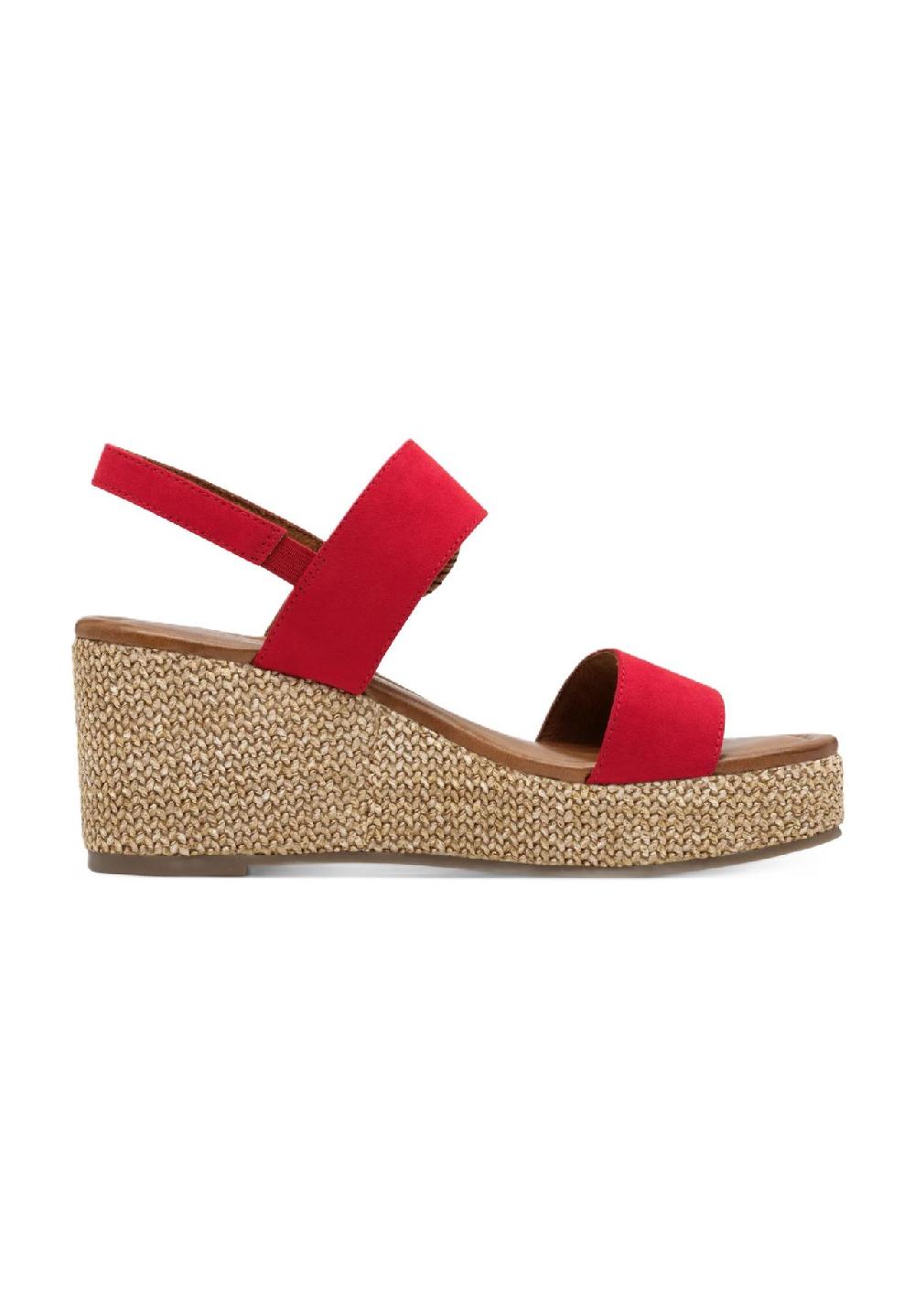MARCO TOZZI® Sandalen Leder-Optik für Damen Weihnachtsangebot