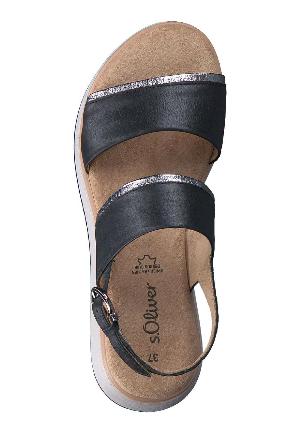 s.Oliver Leder Sandalen Heißer Verkauf