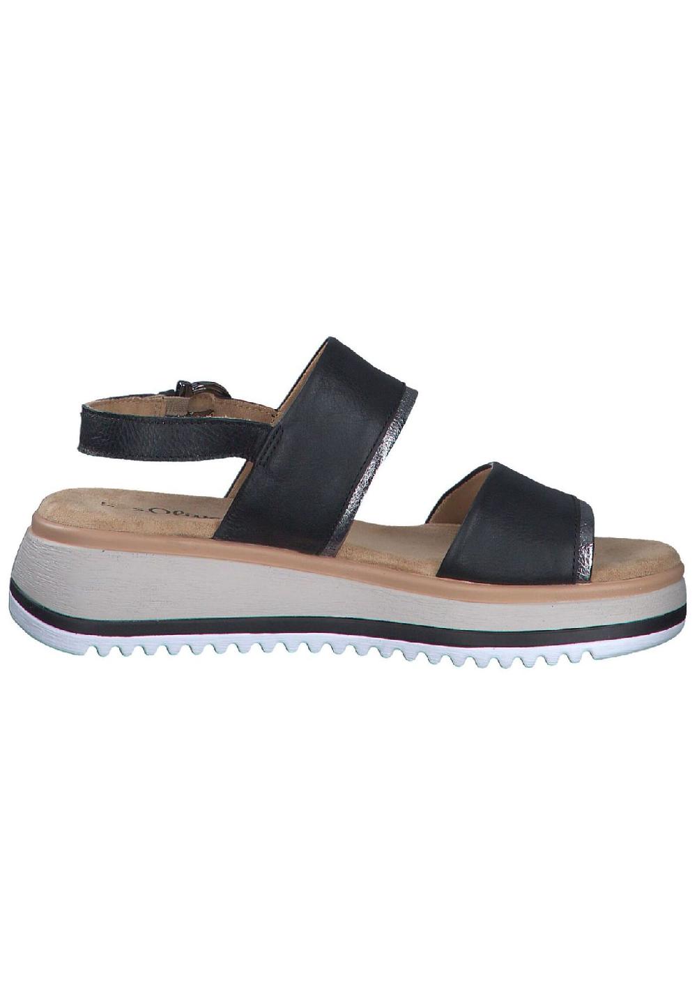 s.Oliver Leder Sandalen Heißer Verkauf