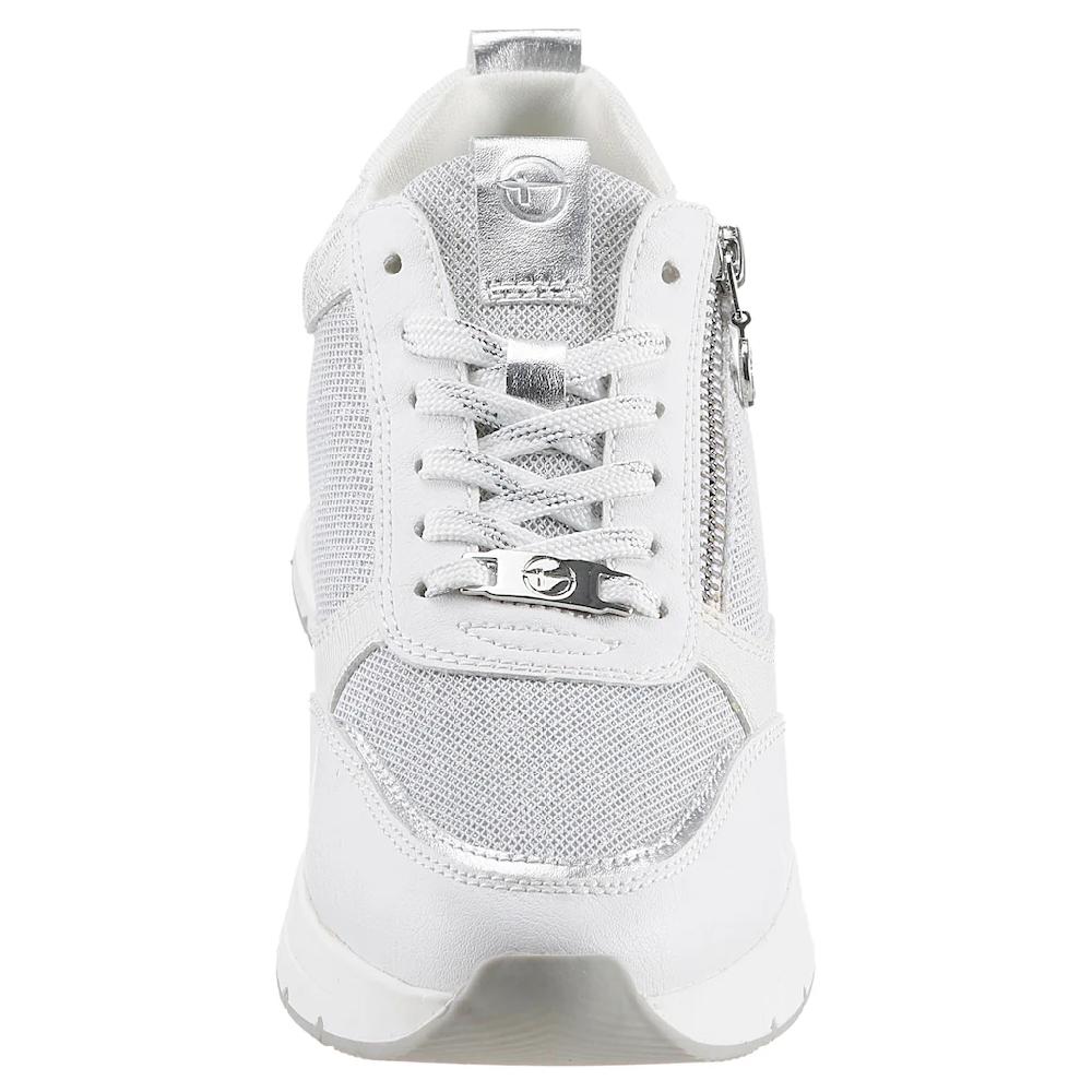Tamaris Keilsneaker Freizeitschuh Halbschuh Schnürschuh mit praktischem Wechselfußbett bestellen Riesige Rabatte