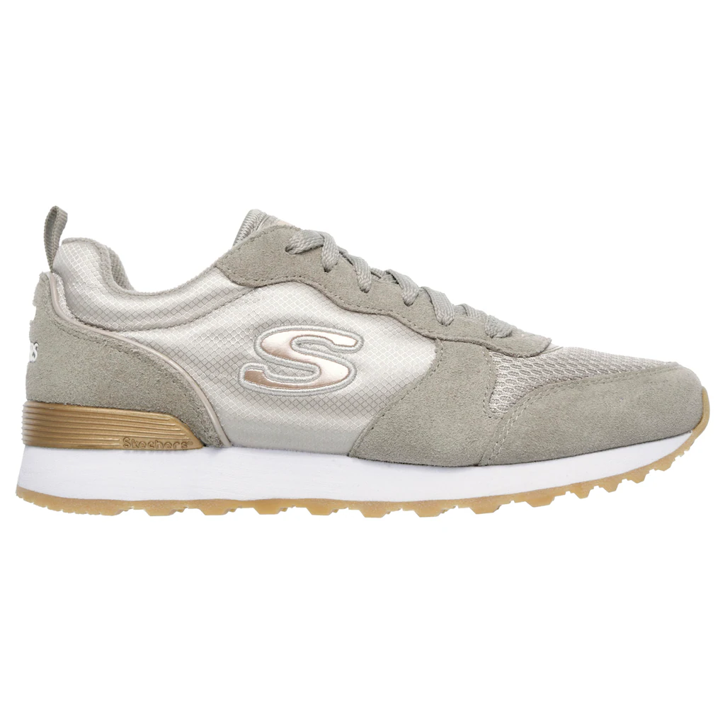 Skechers Sneaker »OG 85 - GOLDN GURL« Schnürschuh Original-Retro-Jogginschuh mit Air-Cooled Memory Foam® ▷ für Fabrikladen