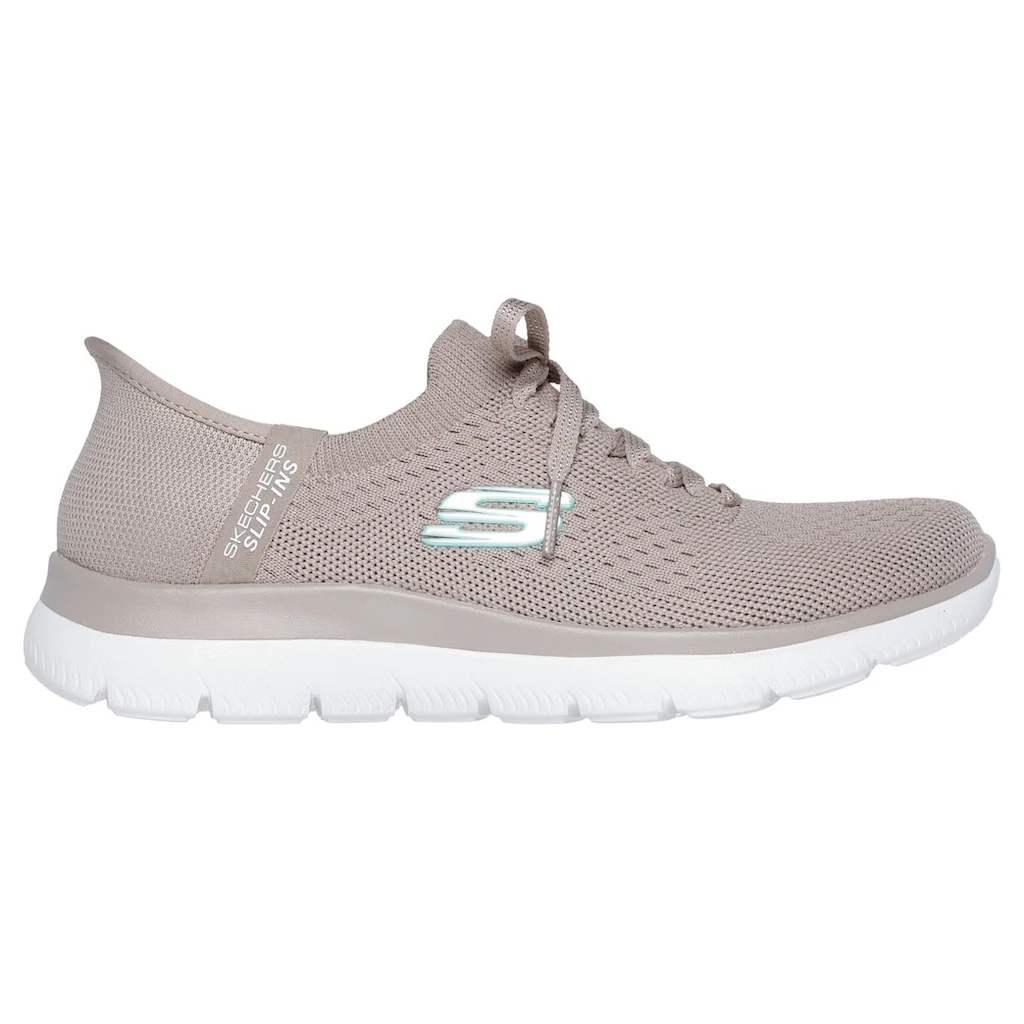 Skechers Slip-On Sneaker »SUMMITS-NEW DAILY« Slipper Freizeitschuh in veganer Verarbeitung kaufen Outlet