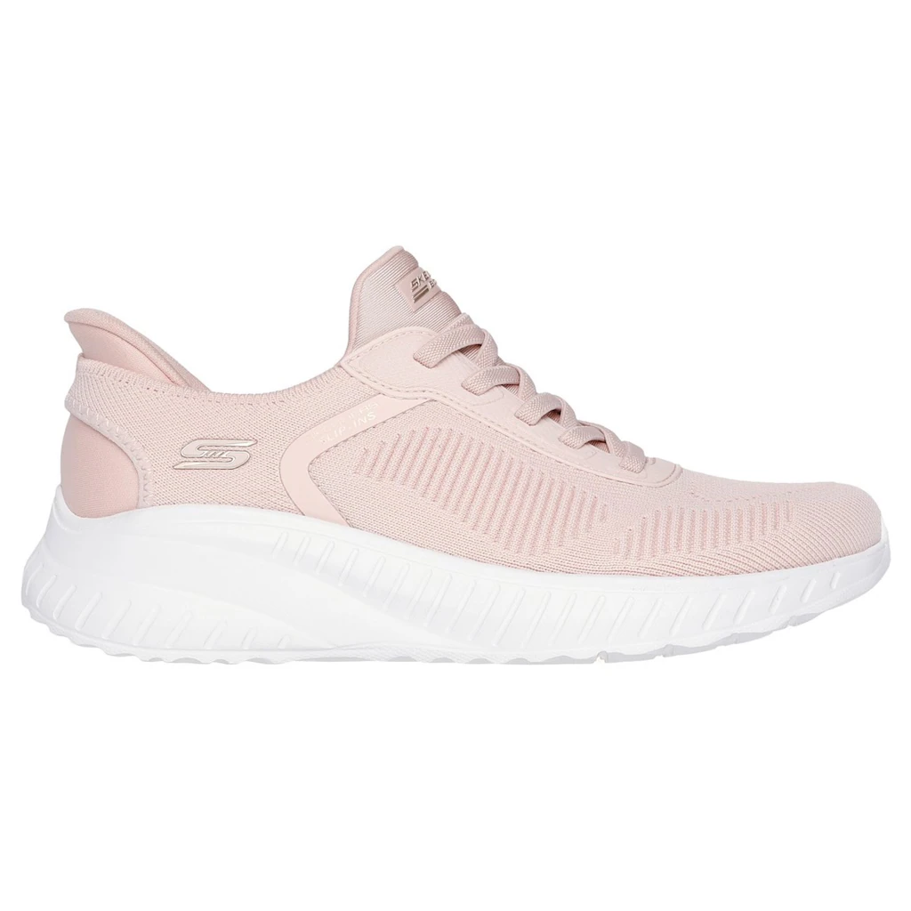 Skechers Slip-On Sneaker »BOBS SQUAD CHAOS-CURRENT MUSE« Slipper Freizeitschuh in veganer Verarbeitung kaufen Auslauf