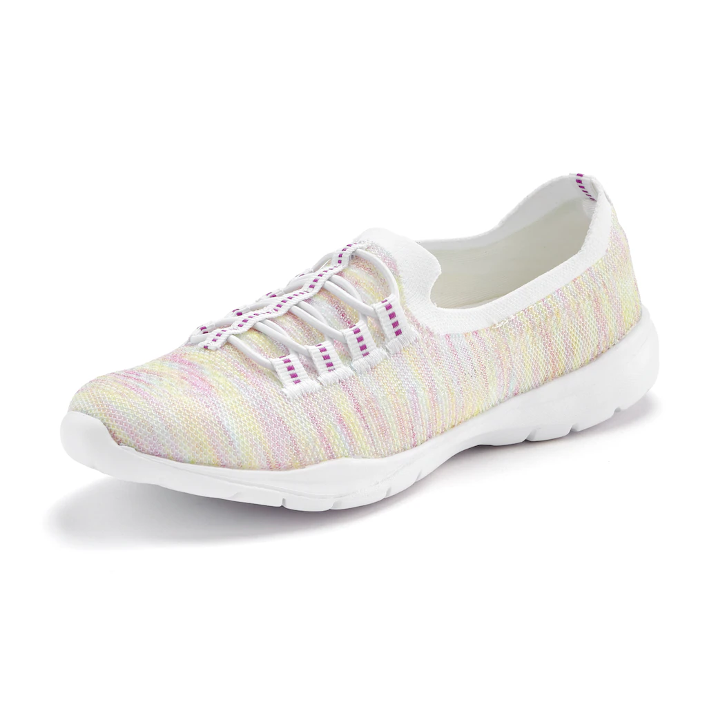 LASCANA Sneaker Slipper Halbschuh zum Reinschlüpfen leichtes Meshmaterial VEGAN Versandkostenfrei