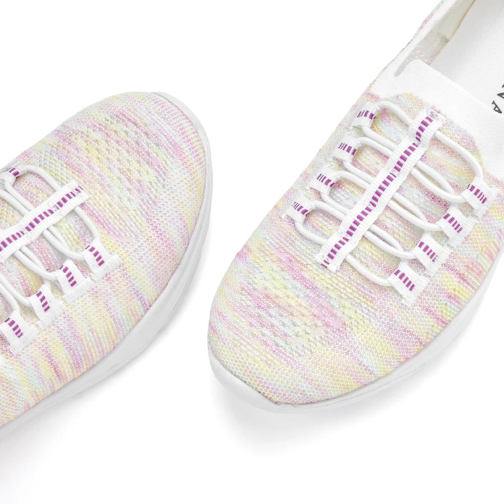 LASCANA Sneaker Slipper Halbschuh zum Reinschlüpfen leichtes Meshmaterial VEGAN Versandkostenfrei