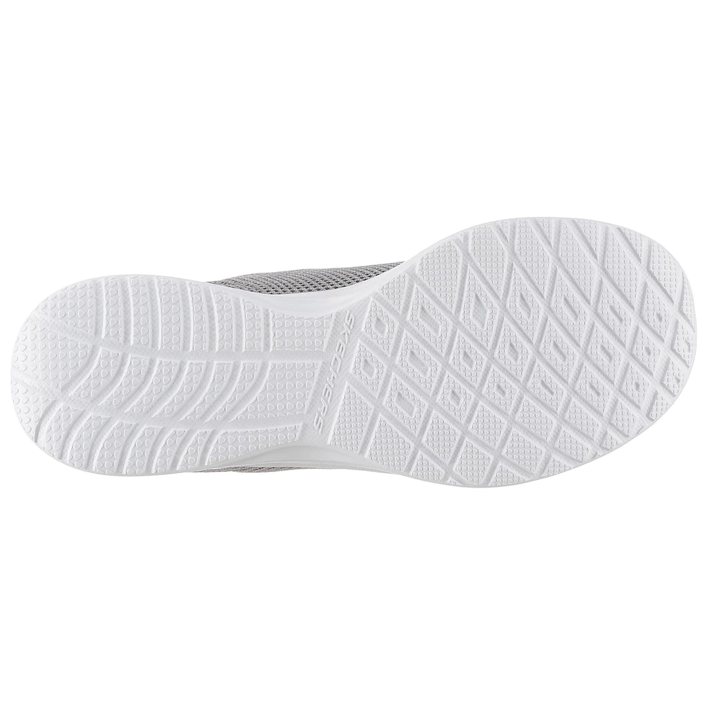 Skechers Sneaker »Skech-Air Dynamight - Fast Brake« Metallic-Element an der Ferse Freizeitschuh Halbschuh Schnürschuh online bestellen Flash Sale
