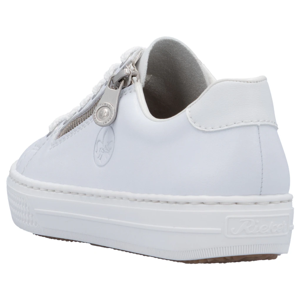 Rieker Sneaker mit Memosoft-Innensohle Freizeitschuh Halbschuh Schnürschuh ▷ für Exklusivangebot