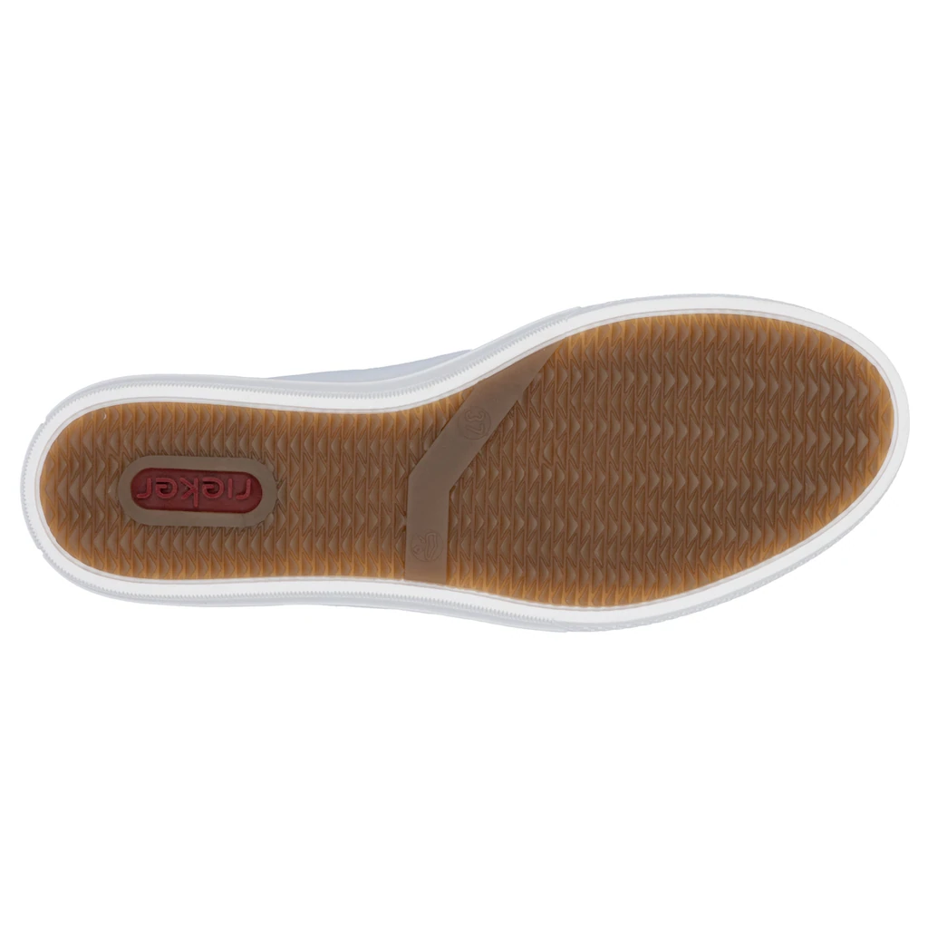 Rieker Sneaker mit Memosoft-Innensohle Freizeitschuh Halbschuh Schnürschuh ▷ für Exklusivangebot