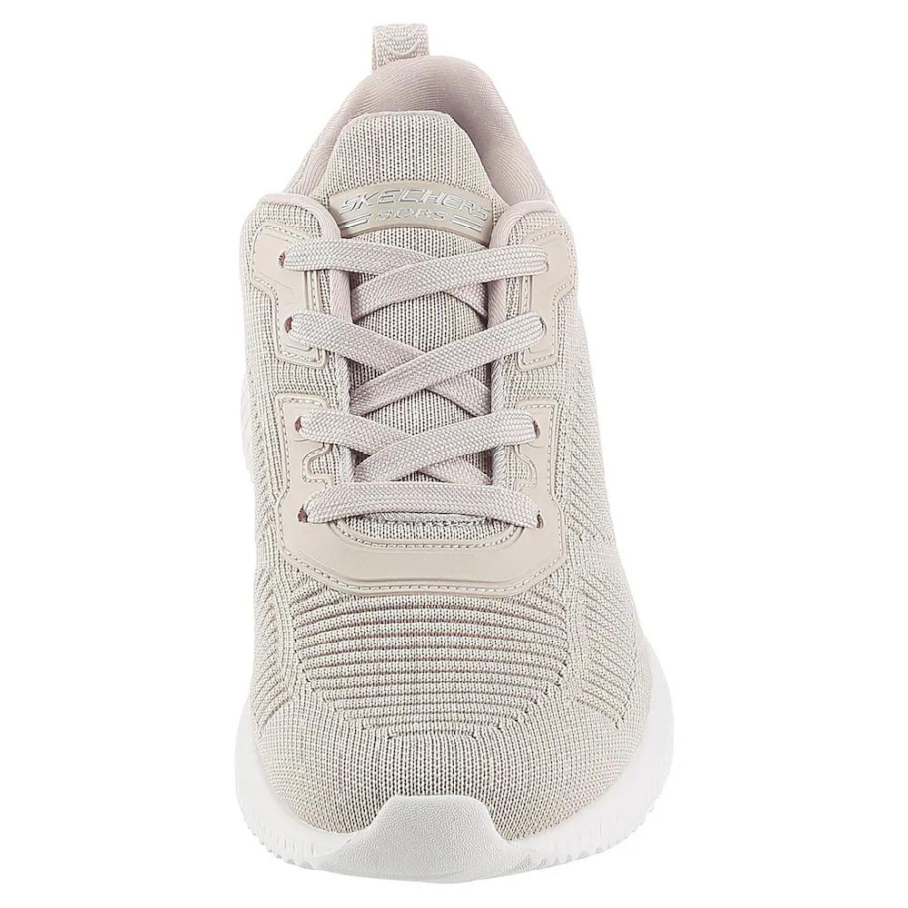 Skechers Sneaker »Bobs Squad - Tough Talk« Freizeitschuh Halbschuh Schnürschuh mit Skech-Knit Muttertagsangebot