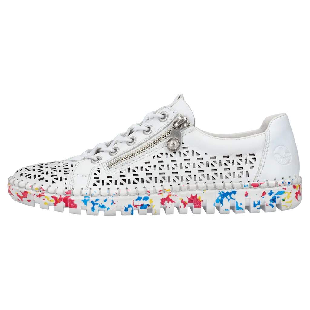 Rieker Slip-On Sneaker Halbschuh Freizeitschuh Schlupfschuh mit Gummizug bestellen Heißer Verkauf