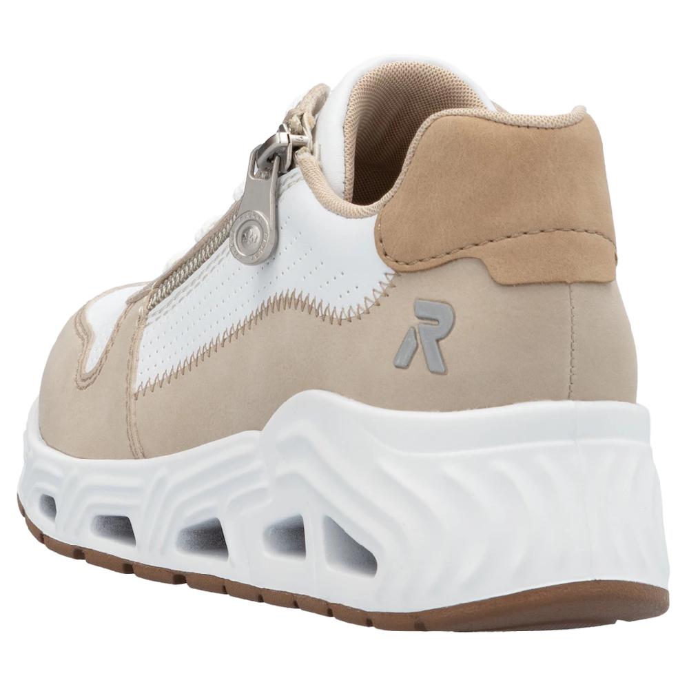 RIEKER Sport Keilsneaker Schnürschuh Halbschuh Freizeitsneaker mit Reißverschluss kaufen Neuheiten