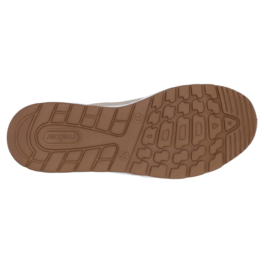 RIEKER Sport Keilsneaker Schnürschuh Halbschuh Freizeitsneaker mit Reißverschluss kaufen Neuheiten