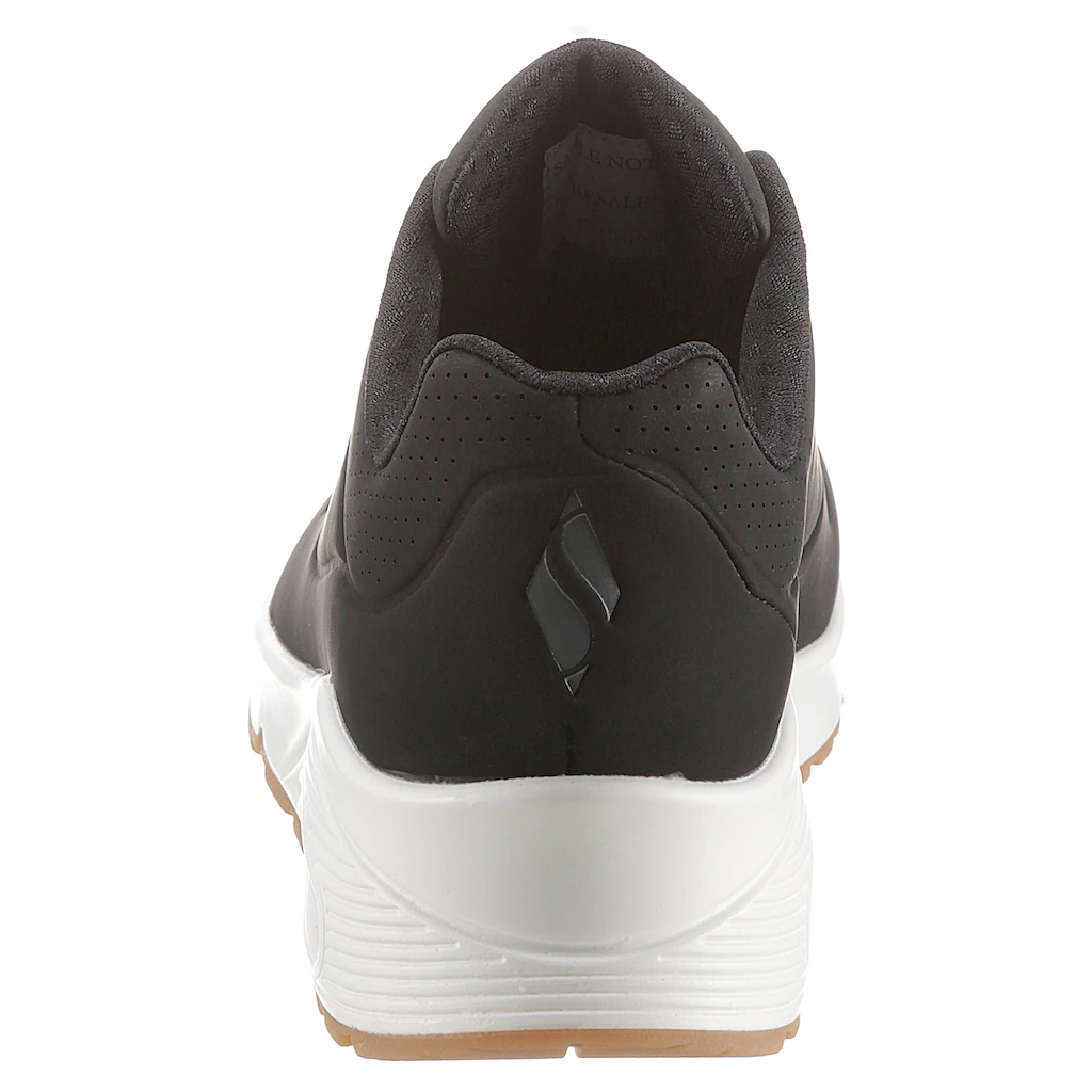 Skechers Wedgesneaker »Uno - Stand on Air« Freizeitschuh Halbschuh Schnürschuh mit feiner Perforation kaufen Bestseller