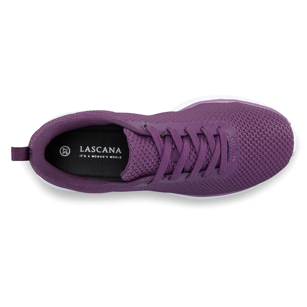LASCANA Sneaker »Freizeitschuh Halbschuh « Schnürhalbschuh ultraleicht softe herausnehmbare Innensohle VEGAN ▷ für Bis zu 60% Rabatt