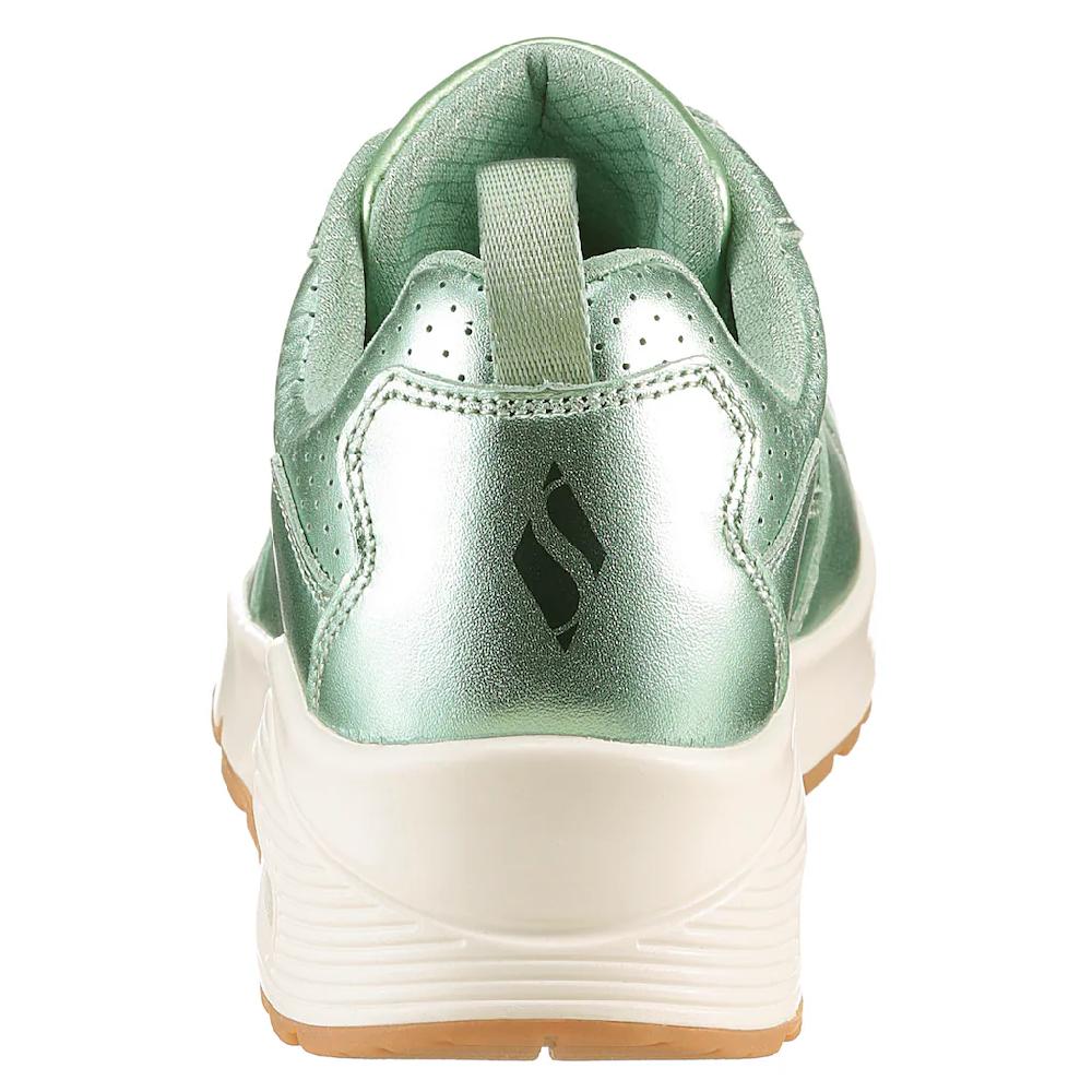 Skechers Sneaker »UNO-METALLIXS« Keilsneaker Plateausneaker Schnürschuh Halbschuh im Metallic-Look online kaufen Kostenloser Versand international