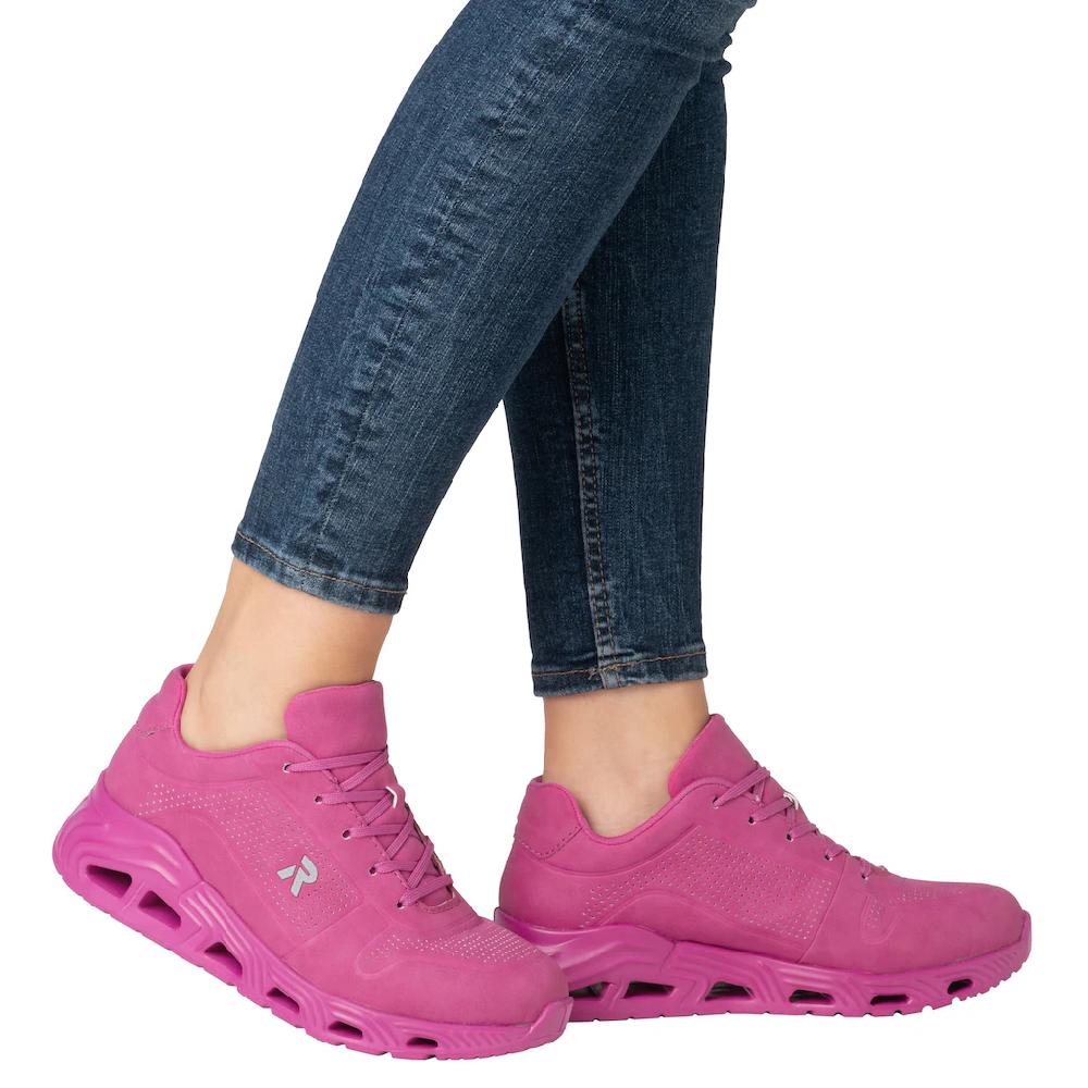 RIEKER Sport Keilsneaker »Dakota« Schnürschuh Halbschuh Freizeitschuh in veganer Verarbeitung kaufen Begrenzt auf 3 Tage