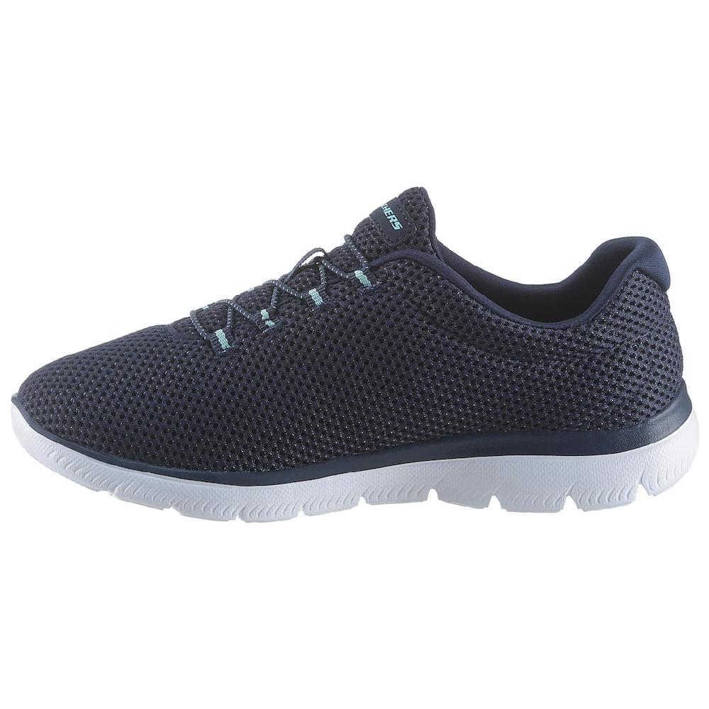 Skechers Slip-On Sneaker »Summits« Slipper Freizeitschuh Komfortschuh mit gepolstertem Schaftrand bestellen Im Verkauf
