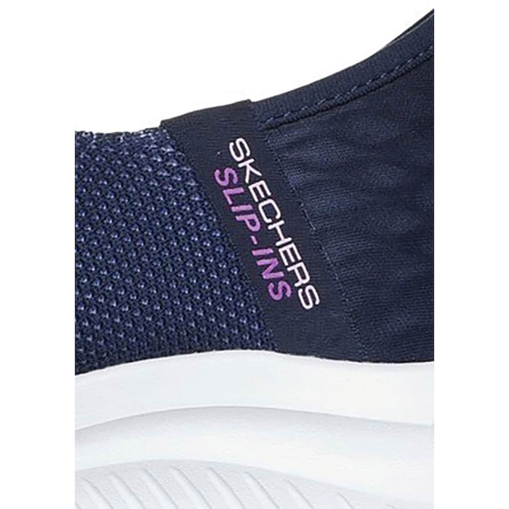 Skechers Slip-On Sneaker »ULTRA FLEX 3.0-BEAUTY BLEND« Slipper Freizeitschuh mit bequemer Air-Cooled Memory Foam Fabrikverkauf