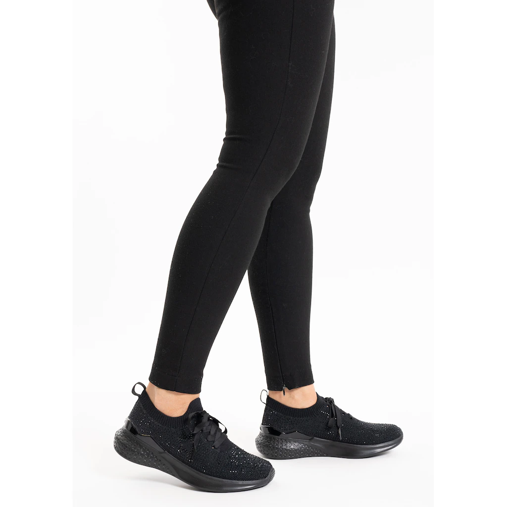 Ara Slip-On Sneaker »MAYA« Schnürschuh Slipper in Strickoptik H-Weite Sonderangebot