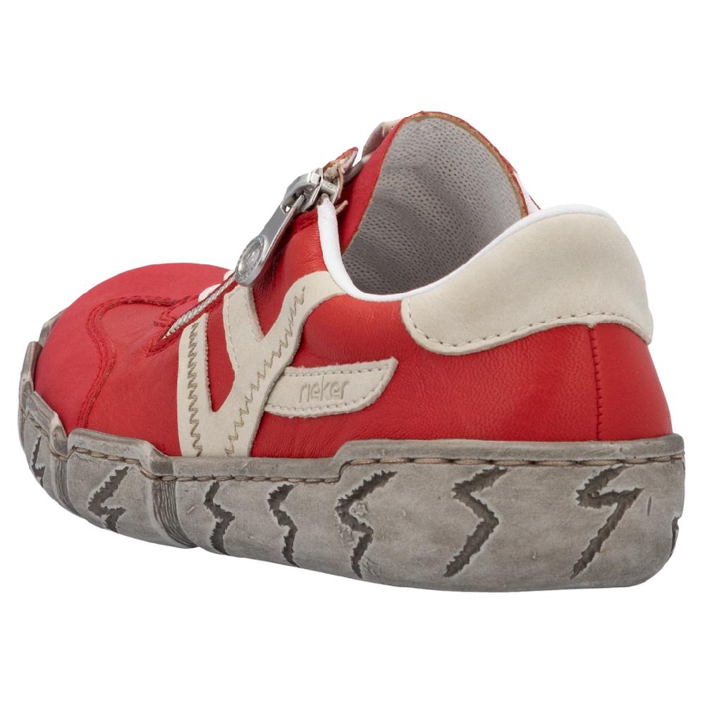 Rieker Slip-On Sneaker Halbschuh Schlupfschuh Freizeitschuh mit weicher Innensohle online kaufen Versandkostenfrei