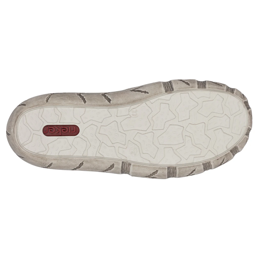 Rieker Slip-On Sneaker Halbschuh Schlupfschuh Freizeitschuh mit weicher Innensohle online kaufen Versandkostenfrei