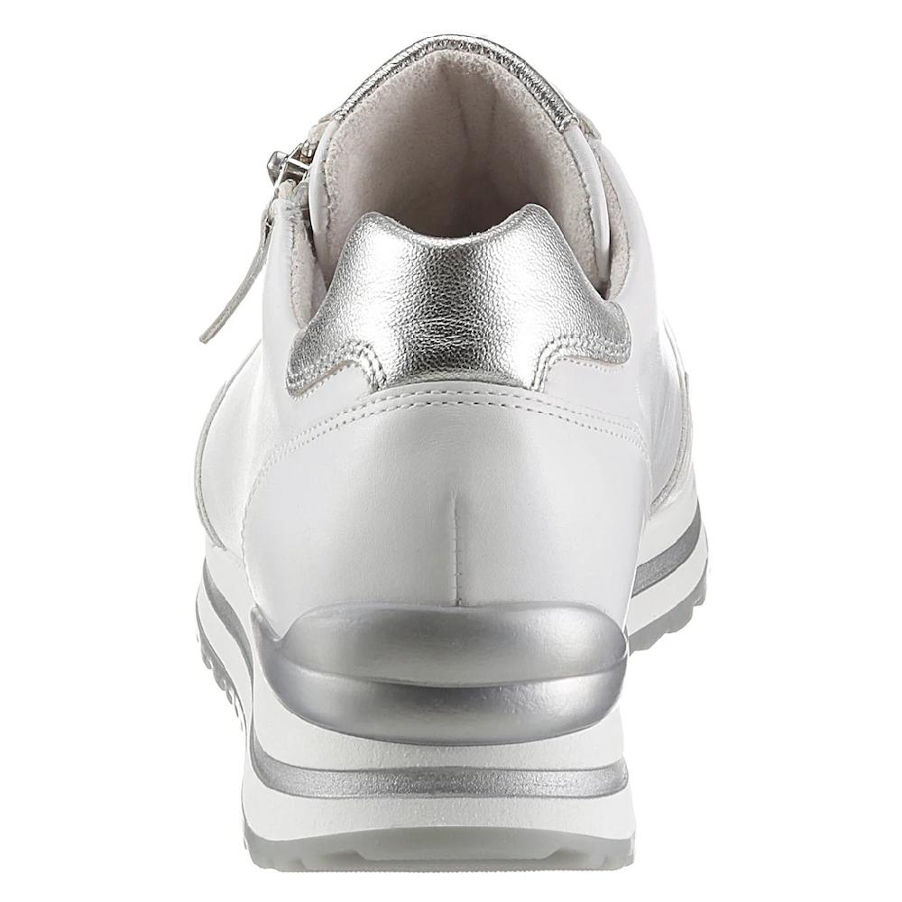Gabor Keilsneaker »TURIN« mit silberfarbenen Details Freizeitschuh Halbschuh Schnürschuh Neuheiten