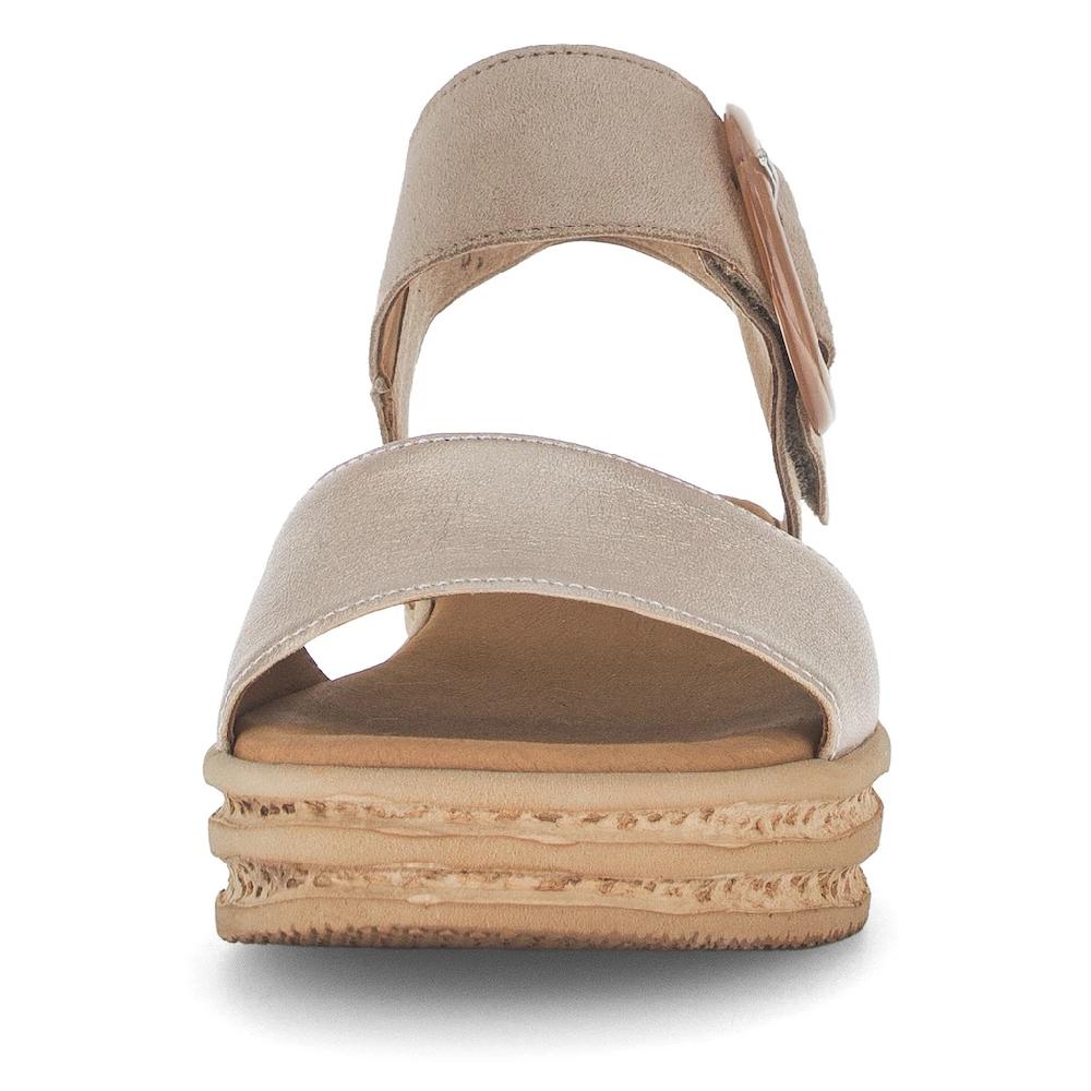 Gabor Keilsandalette Sommerschuh Sandale Keilabsatz mit Zierschnalle kaufen Tägliche Deals