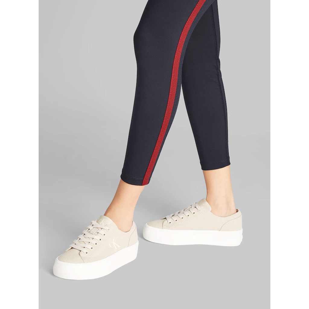 Calvin Klein Jeans Plateausneaker »VULC FLATFORM LOW CV MG« Schnürschuh Freizeitschuh Halbschuh mit seitlichem Logo bestellen Neueste Stile