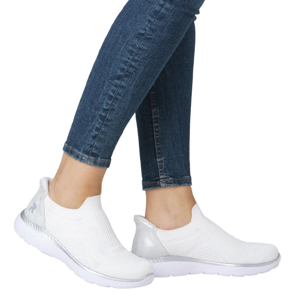 RIEKER Sport Slip-On Sneaker »Ready2GO« Slipper Halbschuh Freizeitschuh mit MemoSoft-Innensohle online bestellen Nur für heute