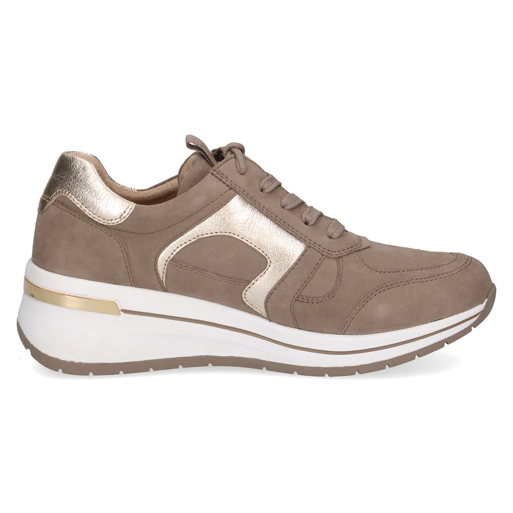 Caprice Keilsneaker Freizeitschuh Halbschuh Schnürschuh mit Kontrastbesatz Weite H online bestellen Super Rabatt