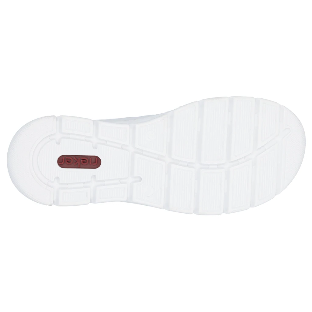 Rieker Slip-On Sneaker Slipper Freizeitschuh mit kontrastfarbenen Besätzen online kaufen Verkauf