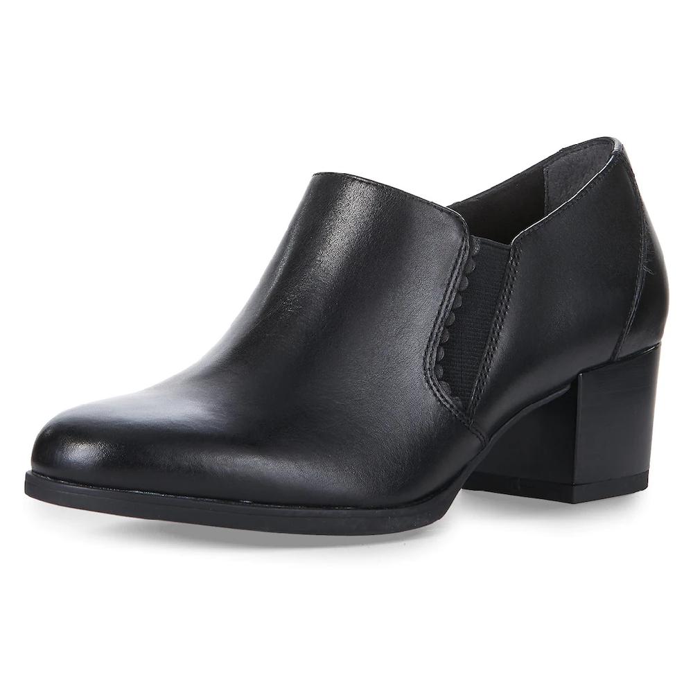 Tamaris Hochfrontpumps »Oceana« Blockabsatz Businessschuh Schlupfschuh mit Stretcheinsätzen bestellen Flash Sale