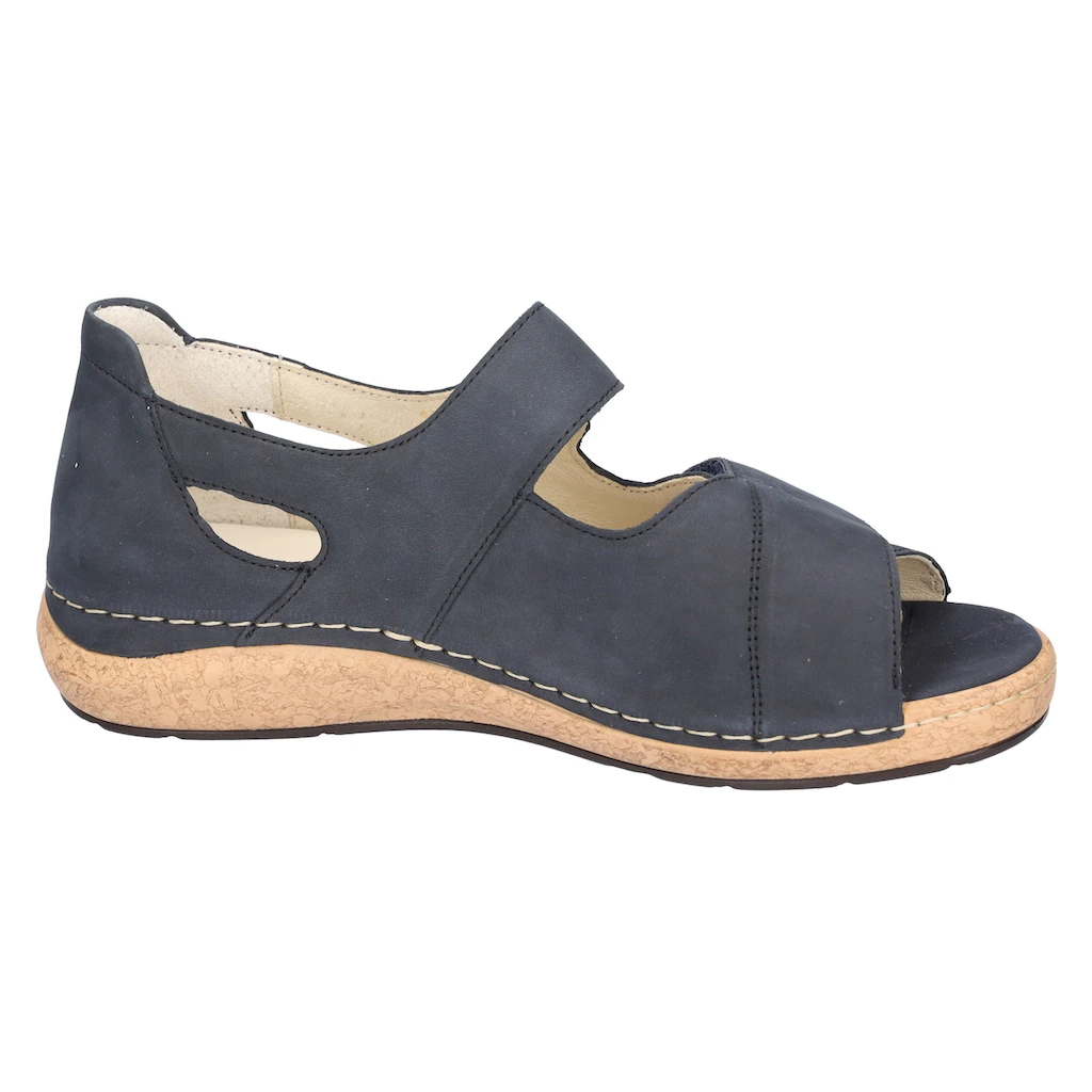 Waldläufer Sandale »K-Heliett« Sommerschuh Sandalette Keilabsatz in Komfortweite K (= extraweit) bestellen Exklusivangebot