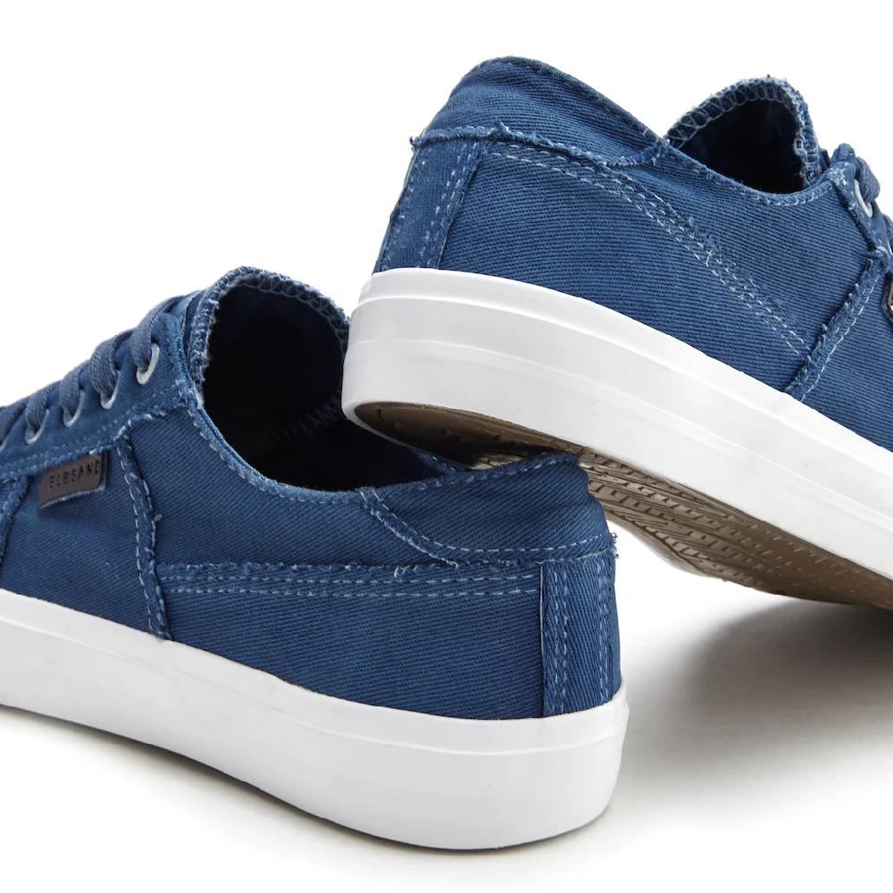 Elbsand Sneaker Schnürhalbschuh Freizeitschuh aus Textil Used-Look VEGAN ▷ für Osterangebot